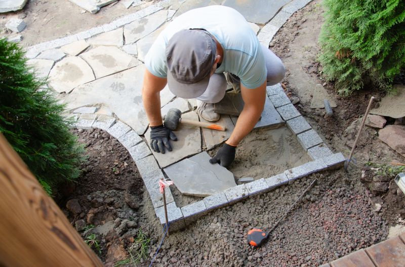Flagstone Patio Repair